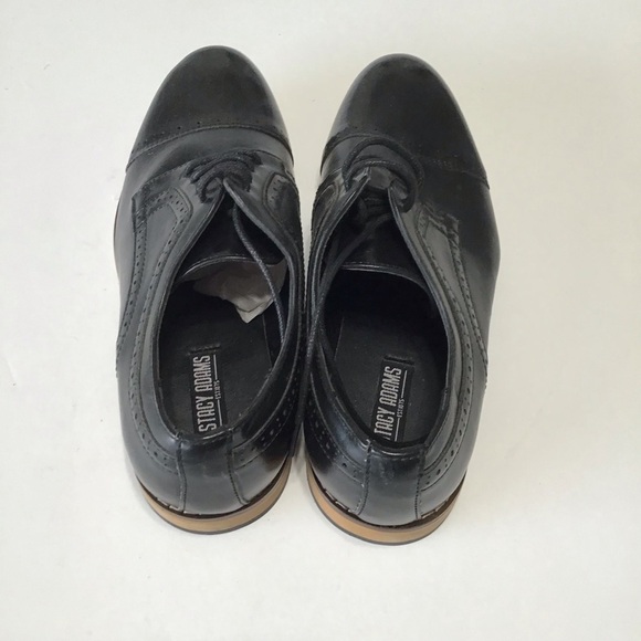 Black Stacy Adams size 5M - Picture 3 of 4